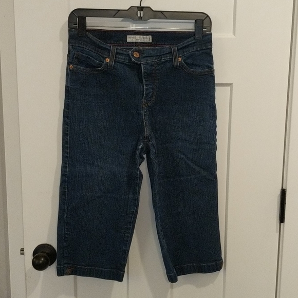 levi capris jeans petite